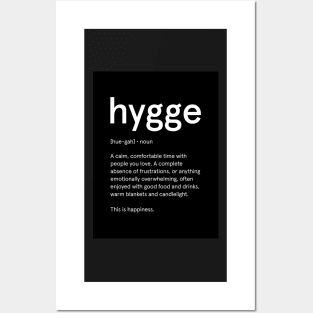 Hygge: Scandinavian Living | Black Edition Posters and Art